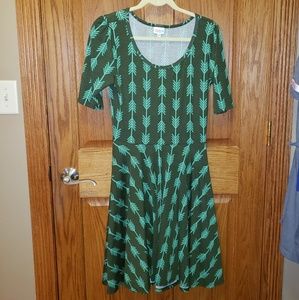 Lularoe Nicole Fit and Flare Medium